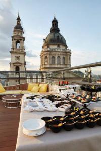 Courtesy Aria Hotel Budapest / Rooftop view to the Basilica