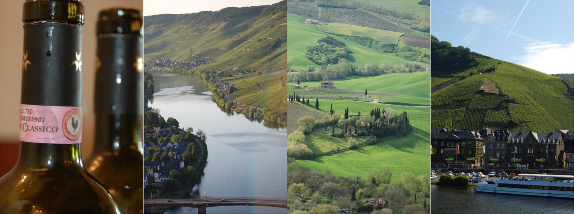 Bordeaux, Piemont, Toszkána, Mosel...